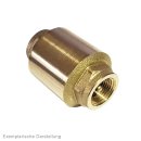 Rückschlagventil (Vakuum), G 3/8", PN 25, Messing