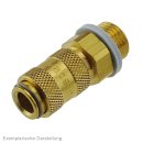 Kupplungsdose (NW2,7) G 1/8"(AG), Messing