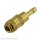 Kupplungsdose (NW2,7) 4mm Schlauch, Messing
