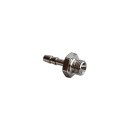 Gewindetülle G 1/8"-4mm, Messing vernickelt