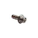 Gewindetülle G 1/4"-8mm, Messing vernickelt