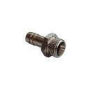 Gewindetülle G 3/8"-10mm, Messing vernickelt