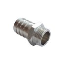 Gewindetülle G 1/2"-19mm, Messing vernickelt