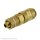 Kupplungsdose (NW2,7) 4,3 x 3mm Schlauch, Messing