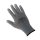 Industrie-Handschuhe, PU-Teilbesch. grau Gr. 8