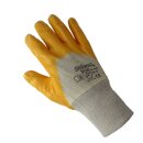 Hobby Strickhandschuhe, Nitril-Teilbesch. Gr. 10
