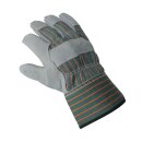 Hobby-Handschuhe, Rindspaltleder grau Gr. 10