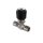 Nadel-Absperrventil, Messing vernickelt, G 1/8", PN 18