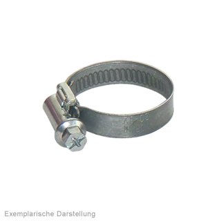 9mm Schlauchschelle 10 - 16mm, Stahl verzinkt (W1) (NORMA)