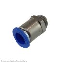 Gerader Steckanschluss G 1/8"-6mm, IQS-Standard
