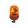 Rundumleuchte Astral orange 12 / 24 V für Rohrstutzen mit ISO A-Buchse DIN 72591