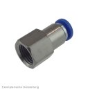 Steckanschluss m. Innengew. G 1/8"-8mm, IQS-Standard