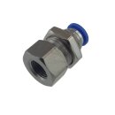 Schott-Steckanschluss mit IG. G 1/8"-6mm, IQS-Standard