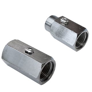 Mini-Kugelhähne mit Schraubendreherbetätigung, PN 15