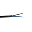 PVC mehradriges Kabel 2 x 1,5 mm² blau / braun