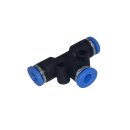 T-Steckanschluss 4mm-4mm, IQS-Standard