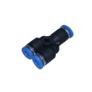 Y-Steckanschluss 4mm-4mm, IQS-Standard