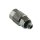 Gerade Verschraubung M5 6x4mm, Messing vernickelt - NBR