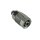 Gerade Verschraubung M5 6x4mm, Messing vernickelt - NBR