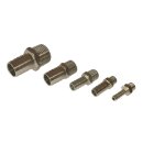 Einschraubtülle 1/8" x 6 mm Messing vernickelt...