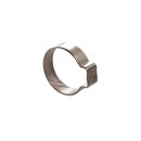 1-Ohr-Schlauchschelle 17,2 - 19,5mm, Edelstahl