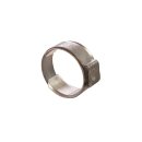 1-Ohr-Schlauchschelle 17,1 - 19,3mm, Edelstahl