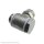 Winkel-Verschraubung M5-6x4mm, Messing vernickelt, Hohlschraube