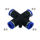 Kreuz-Steckanschluss 8mm, IQS-Standard