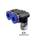 Y-Winkel-Steckanschluss R 1/8"x6mm, IQS-Standard