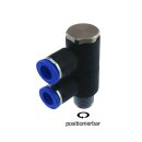 Steck-Mehrfachverteiler, 2-fach R 1/4"-8mm,...