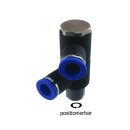 Steck-Mehrfachverteiler, 2-fach R 1/4"-8mm, IQS-Standard