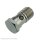 Hohlschraube, 1-fach G 1/2"-37,3mm, Messing vernickelt