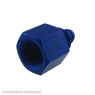 Aufschraub-Gewindestück G 1/8"-6x4mm, Aluminium ohne Mutter