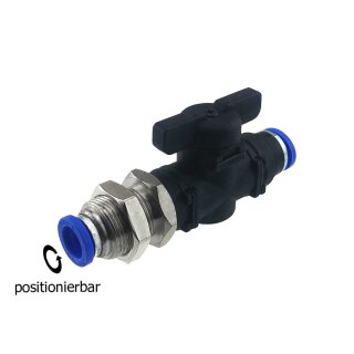 Schott-Absperrhahn 8mm, IQS-Standard