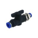 Schott-Absperrhahn 8mm, IQS-Standard