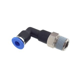 Winkel-Steckanschluss, lang R 1/8"-4mm, IQS-Standard