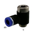 Winkel-Steckanschluss, I-Skt. G 1/8"-6mm, IQS-Standard