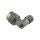 Winkel-Verschraubung R 1/8"-8x6mm, Messing vernickelt