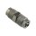 Gerade Verschraubung 6x4mm-6x4mm, Messing vernickelt