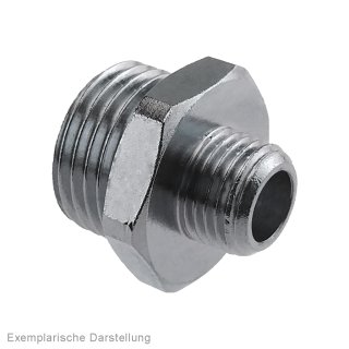 Doppelnippel G 3/8"-G 1/4", 1.4571