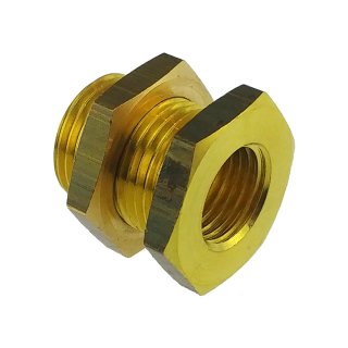 Schottverschraubung G 1/4"-G 3/8", Messing