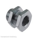 Schottverschraubung G 3/8"-G 1/2", 1.4571