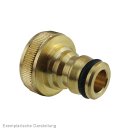 Kupplungsstecker G 1/2" (IG), Messing