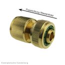 Kupplungsdose Schlauch 13 (1/2")mm, Messing, mit...