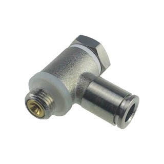 Drosselrückschlagventile mit Schlitzschraube, Hohlschraubenform, MSV