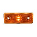 LED - Seitenmarkierungsleuchte super flach 24 Volt, orange