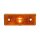 LED - Seitenmarkierungsleuchte super flach 24 Volt, orange