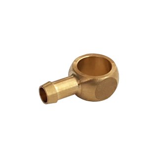 Ringöse / Ringnippel 4 bis 9 mm für Hohlschraube 1/8" - 3/8" Zoll