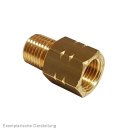 Reduziernippel NPT 3/8"(AG)-G 3/8"(IG), Messing