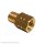 Reduziernippel NPT 3/8"(AG)-G 3/8"(IG), Messing